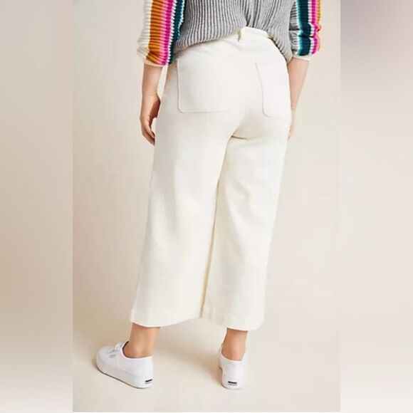 DL1961 x Mariana Hewitt Hepburn High Rise Wide Leg Jeans in Sutter - Picture 4 of 10